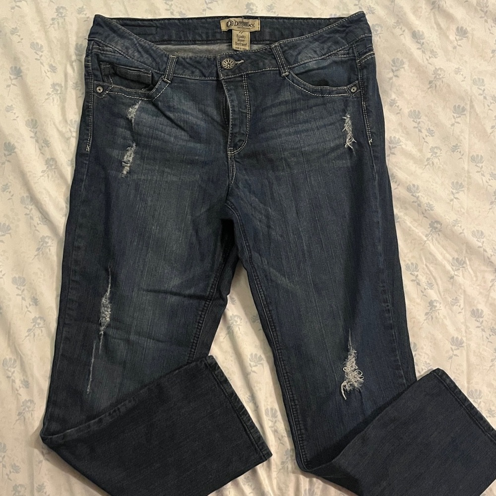 Democracy Dark Blue Boyfriend Jeans